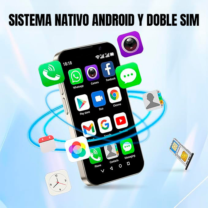 Mini Phone Inteligente 2025