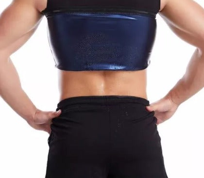 Camiseta reductora hombre efecto sauna