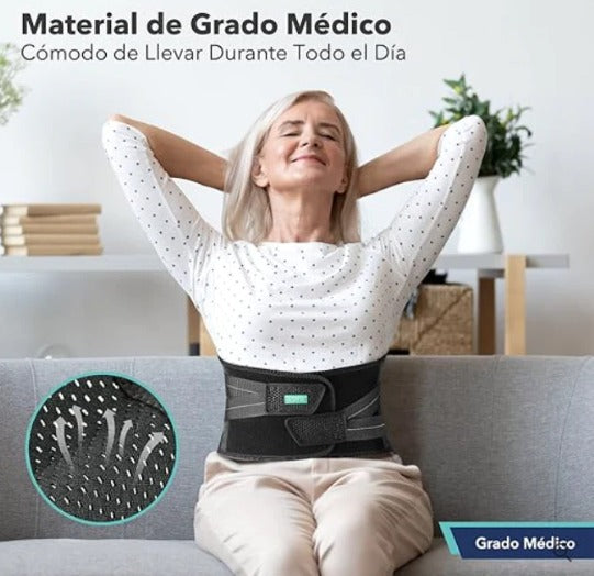 Faja térmica para el dolor correctora de postura