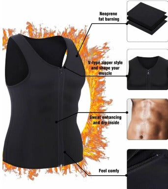 Chaleco Sauna Deportivo Hombre