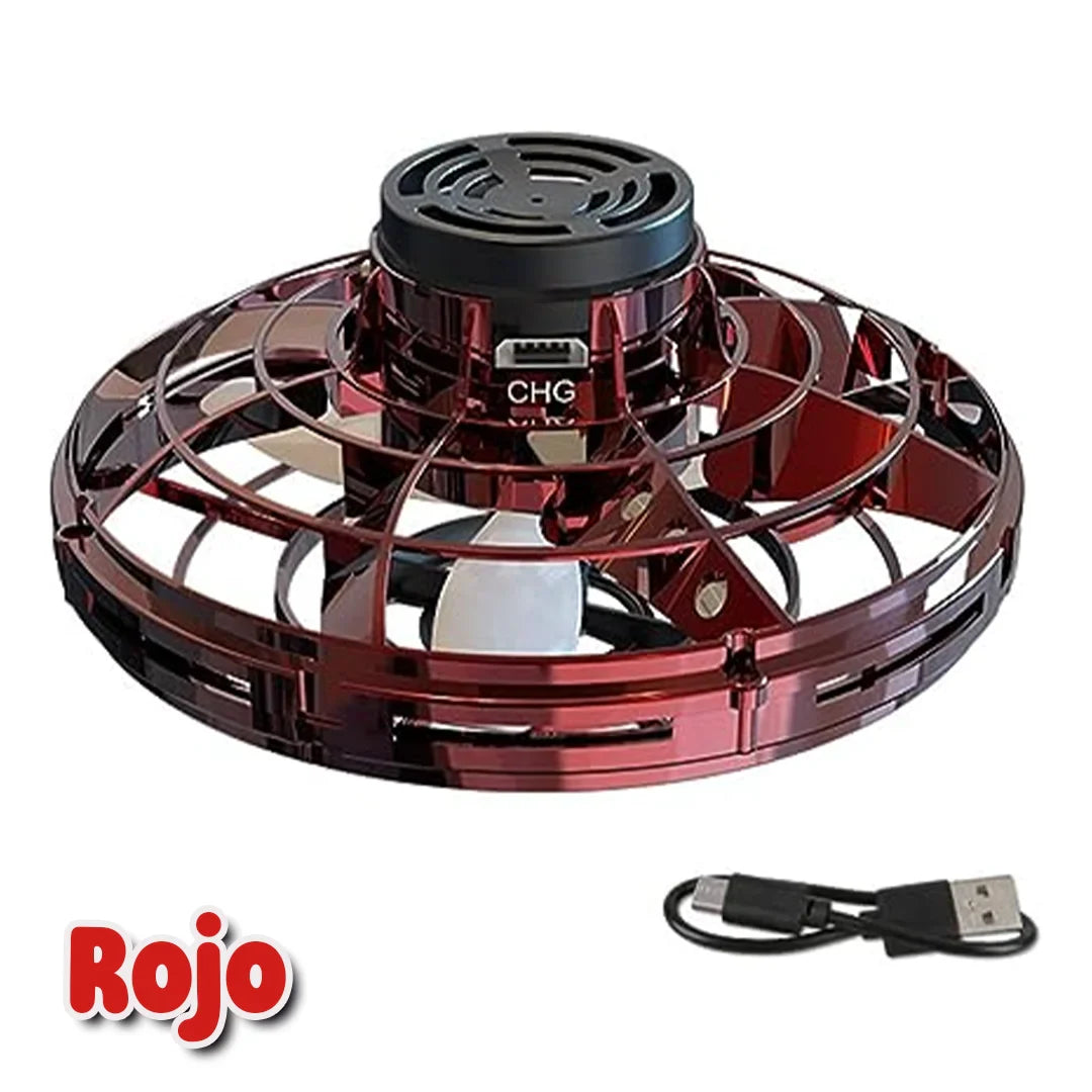 GoFlyer Mini OVNI Volador – Regalo con Luces y Maniobras Mágicas para Niños [5+ Años]