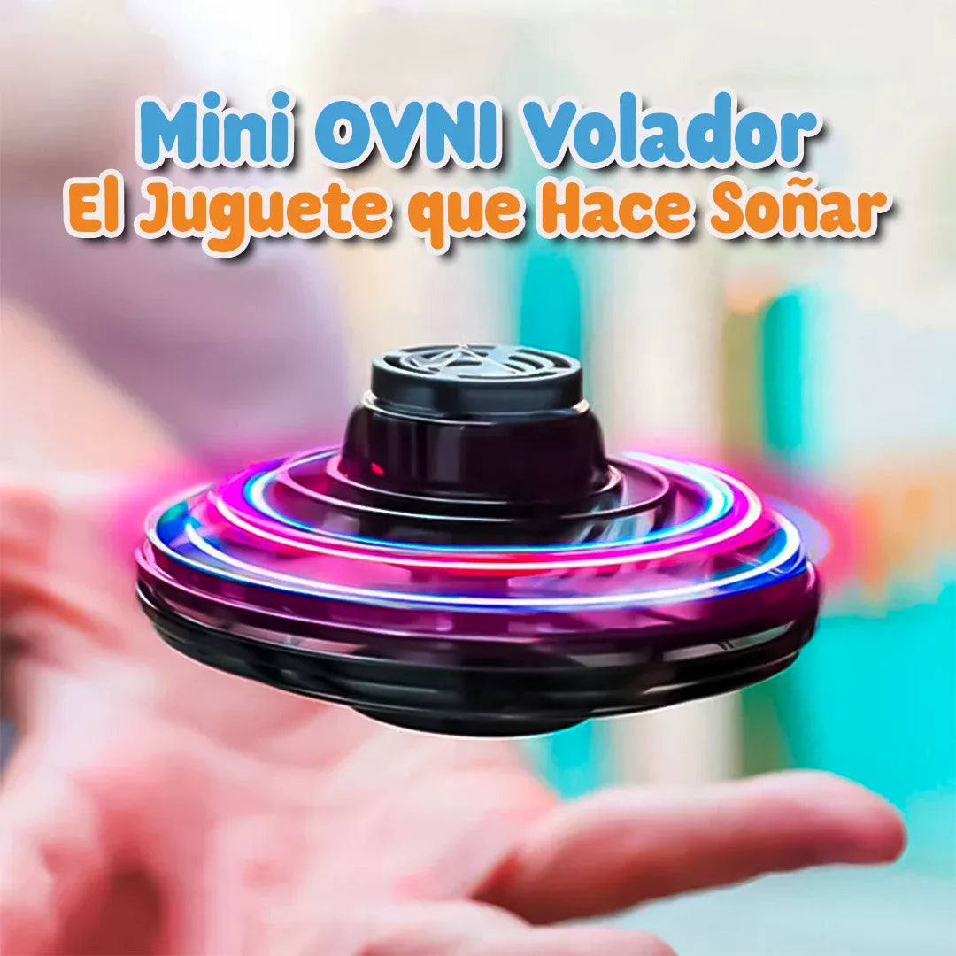 GoFlyer Mini OVNI Volador – Regalo con Luces y Maniobras Mágicas para Niños [5+ Años]
