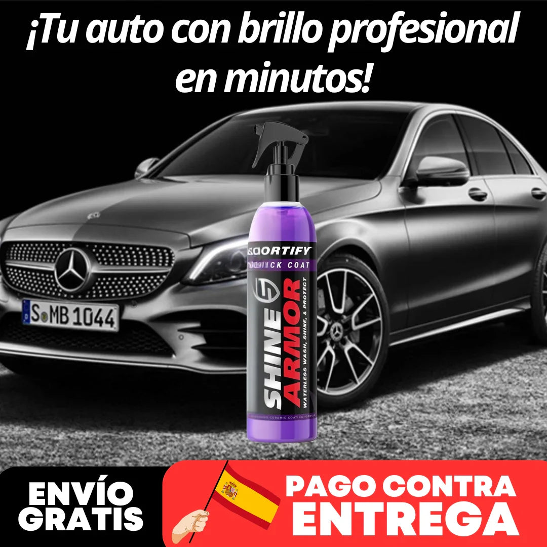 Cera en Spray Brilla Max 235ml - ¡Renueva el Brillo de tu Auto en Minutos! Protección y Practicidad para Superficies Automotrices