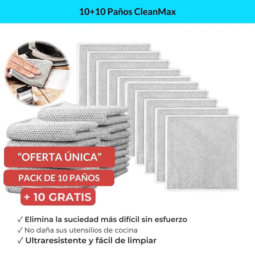 Paños de limpieza CleanMax