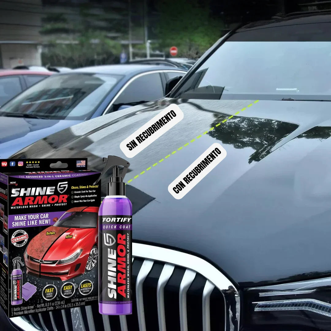 Cera en Spray Brilla Max 235ml - ¡Renueva el Brillo de tu Auto en Minutos! Protección y Practicidad para Superficies Automotrices
